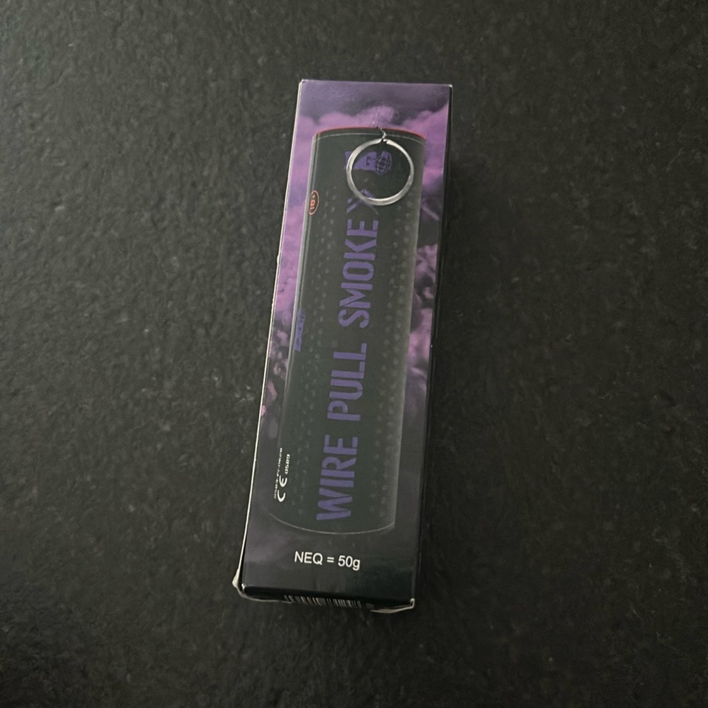 Wire pull smoke in purple !